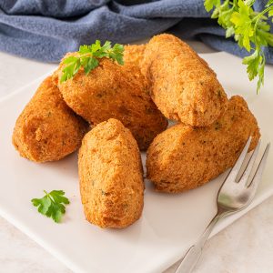 Cod fish cakes (6 pcs)