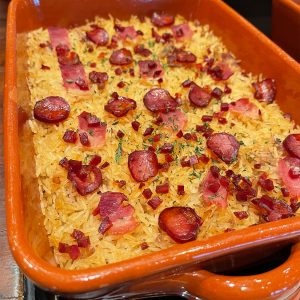 Portuguese Baked Duck Rice