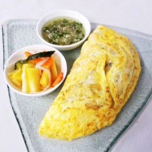 蛋包饭; 海南鸡奄列蛋饭