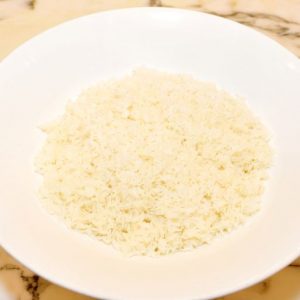 Steamed jasmine rice