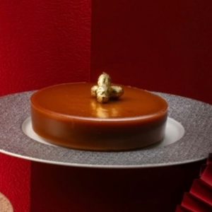 Sweetened Chinese pudding with coconut juice​