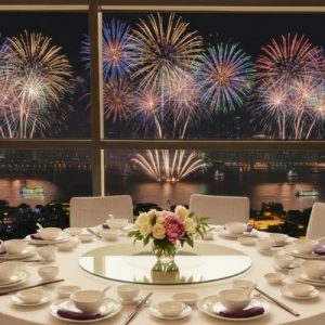Lua Azul - Fireworks Dinner Set Menu (8 Persons)